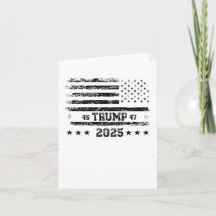 Cartão Bandeira Dos Estados Unidos.presidente Donald Trum