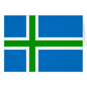 Cartão Bandeira escocesa das montanhas (não oficial)