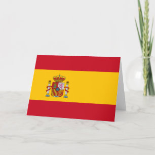 Cartão Bandeira Espanhola (Espanha)