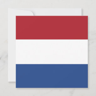 Cartão Bandeira Holandesa