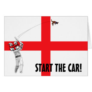 Cartão Bandeira inglesa