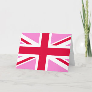 Cartão Bandeira Orgulho gay Britânica
