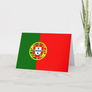 Cartão Bandeira Portuguesa (Portugal)