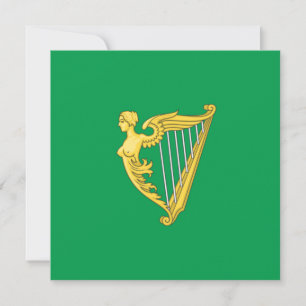 Cartão Bandeira Republicana Irlandesa