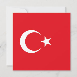 Cartão Bandeira Turca (Turquia)