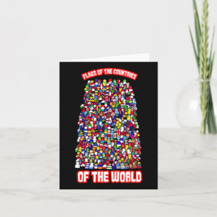 Cartão Bandeiras Dos Países Do Mundo Internacional