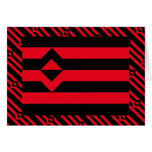 CARTÃO BANDERA DE ORGULHO DO PUNHO