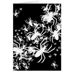 Cartão Bando De Aranhas