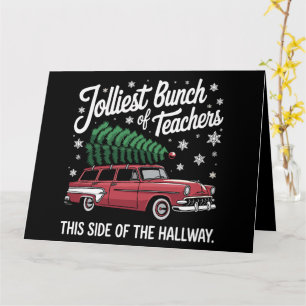 Cartão Bando Mais Alegre De Professores Deste Lado Do Cor