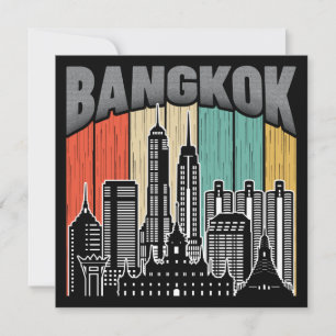 Cartão Bangkok Tailândia