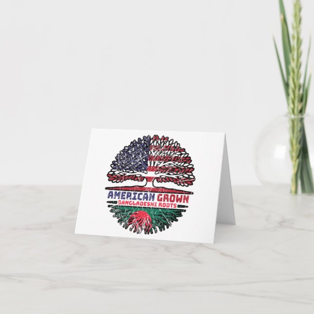 Cartão Bangladesh Bangladesh, EUA, EUA, Estados Unidos (Frente)