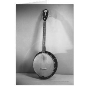 Cartão Banjo B&W