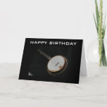 CARTÃO BANJO PICKER'S BIRTHDAY GREETING<br><div class="desc">How much FUN will it be to send or give this BIRTHDAY CARD to someone in "your life" who loves to play or has just learned to play THE BANJO :)</div>