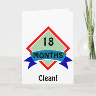 Cartão Banner 18 Months clean