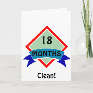 Cartão Banner 18 Months clean