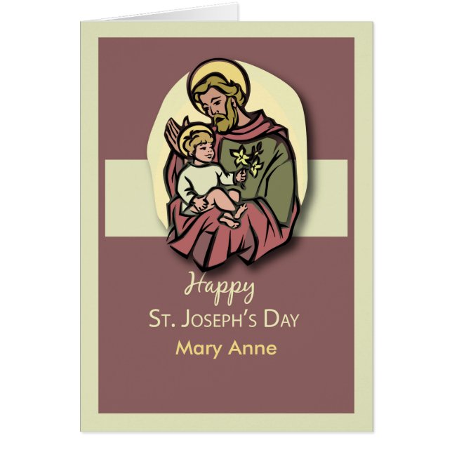 Cartão Banquete de Nome Personalizado da Rua. Joseph Brow (Frente)