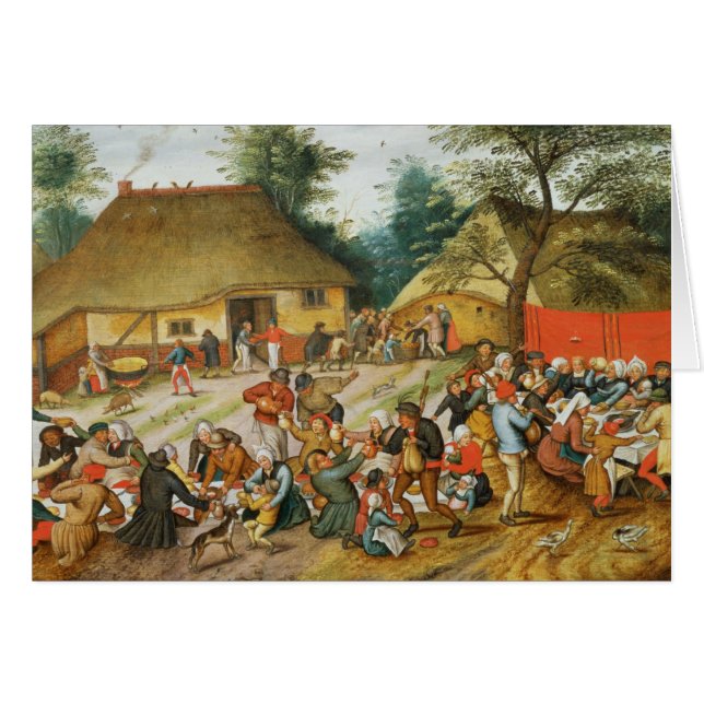 Cartão Banquete Wedding (Frente Horizontal)