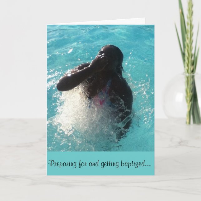 Cartão baptism (Frente)