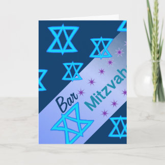 Cartão Bar Mitzvah