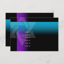 Bar Mitzvah Roxo e Turquesa em Qualquer Cor