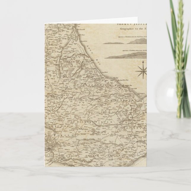 Cartão Barbadoes (Frente)