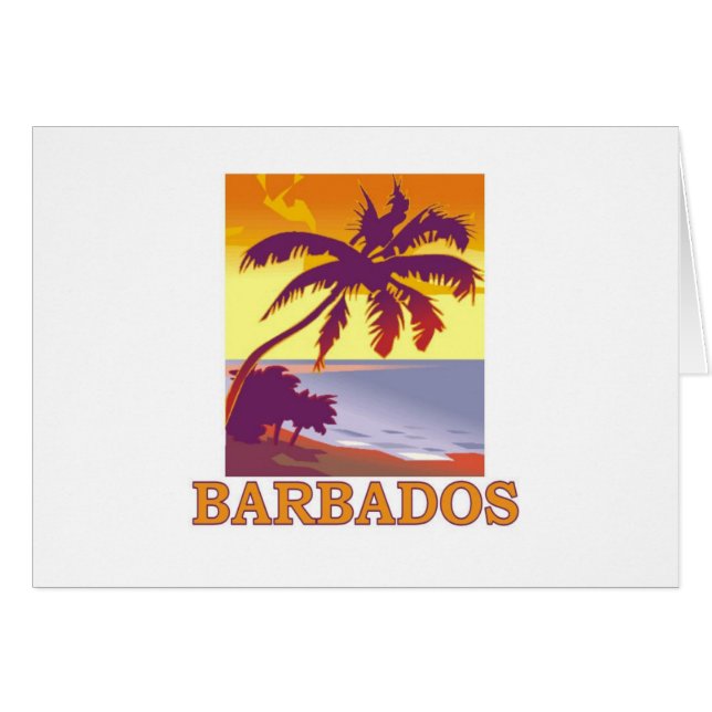 Cartão Barbados (Frente Horizontal)