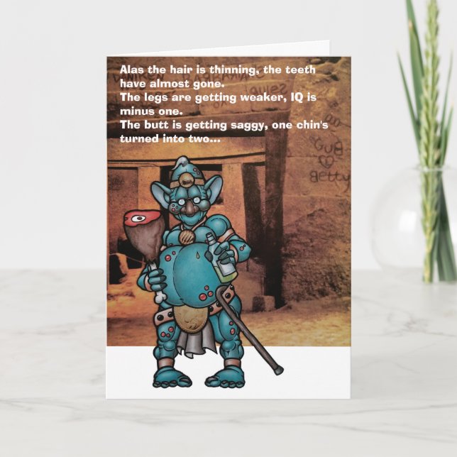 CARTÃO BARBARIAN BIRTHDAY (Frente)