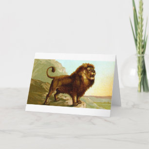 Cartão Barbary Lion
