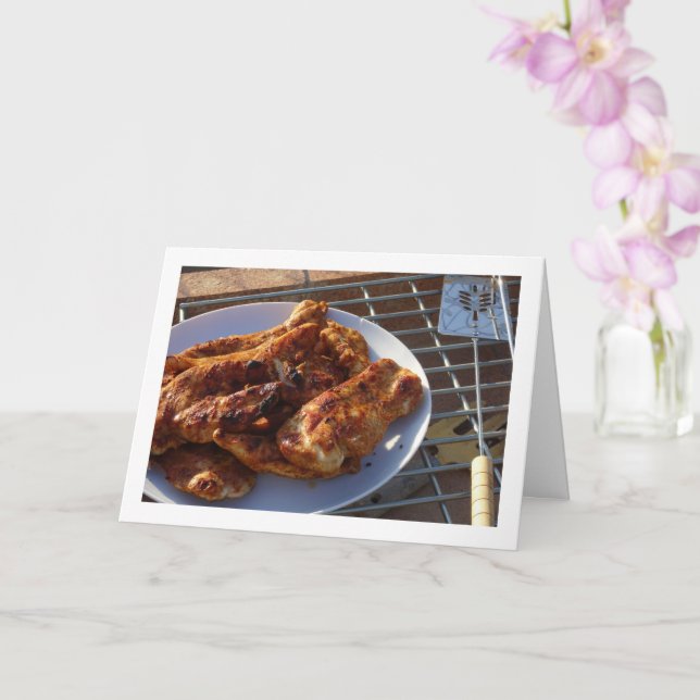 Cartão Barbeque Chicken (Orquídea)