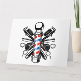 Cartão Barber, cabeleireiro, cabeleireiro, cabeleireiro