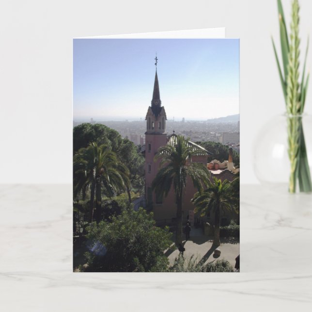 Cartão Barcelona, Spain, greeting card (Frente)