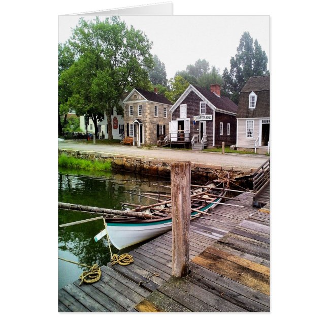 Cartão Barco Baleeiro, (Frente)