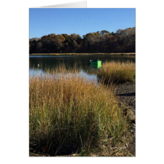 Cartão Barco de fileira do cabo