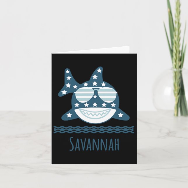 Cartão Barco de Pesca Costeira Marítima Náutica de Savann (Frente)