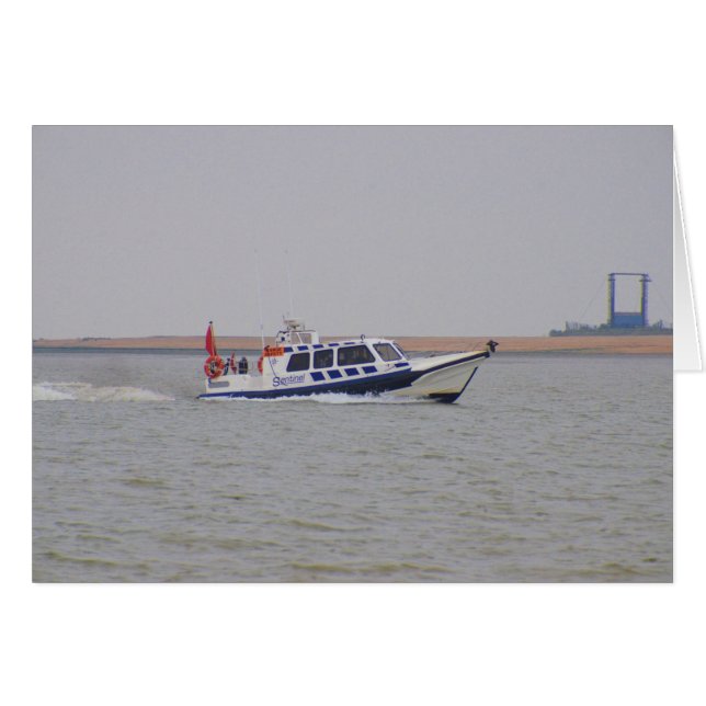 Cartão Barco de Segurança (Frente Horizontal)