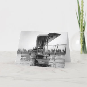 Cartão Barco de vôo de Curtiss NC-4 do marinho, 1918