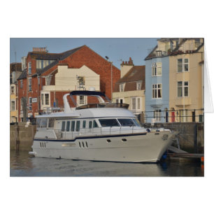 Cartão Barco Motor Em Weymouth