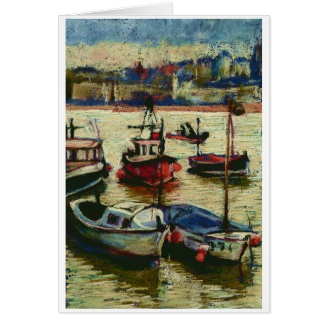 Cartão Barcos ao Sol (Frente)