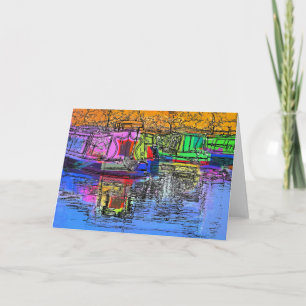 CARTÃO BARCOS CANAIS