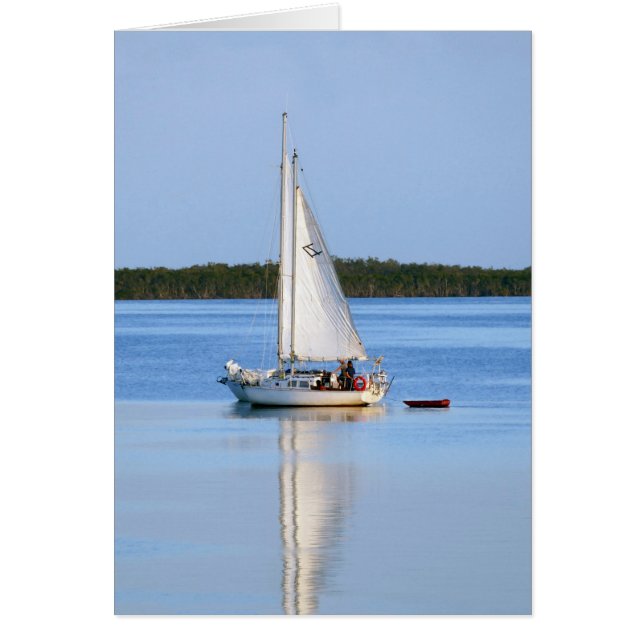 Cartão Barcos de Navegação Laterais (Frente)