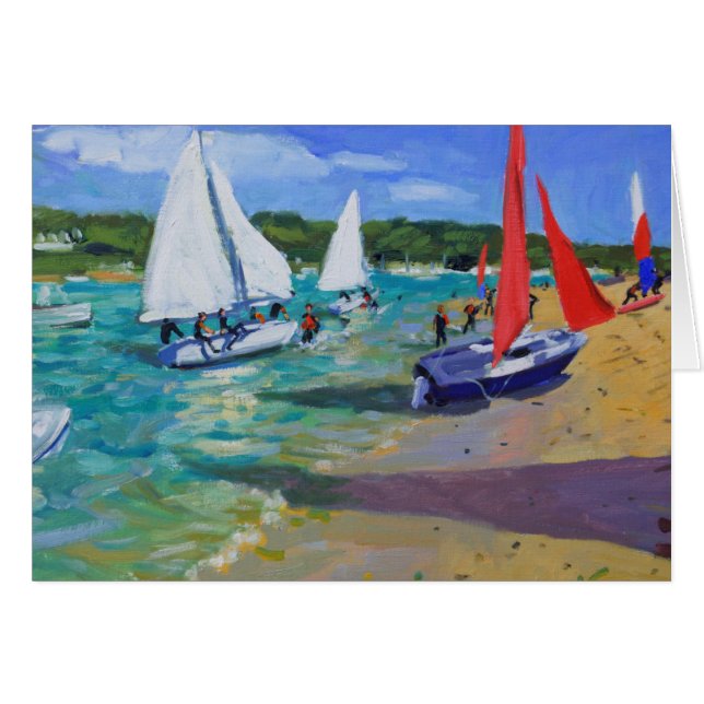 Cartão Barcos de navigação (Frente Horizontal)