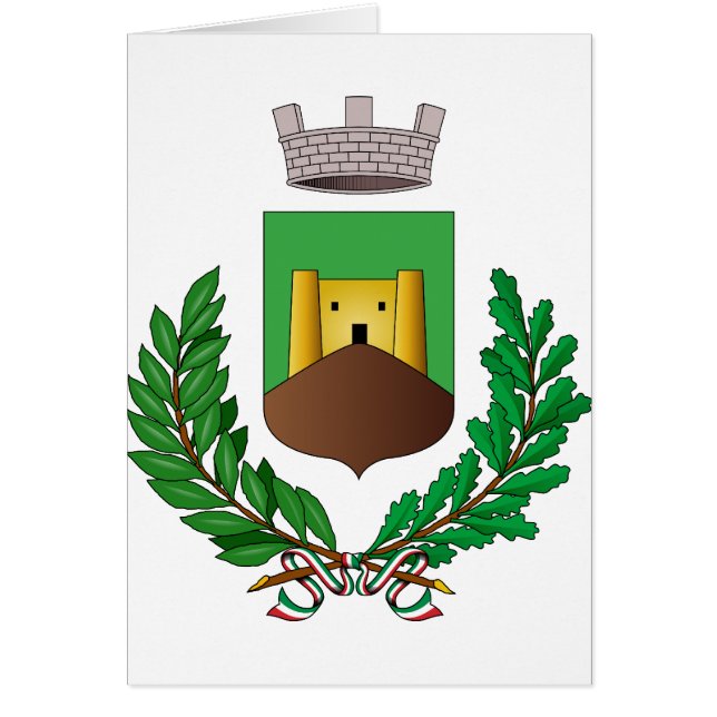 Cartão Bardineto Stemma, Italia (Frente)