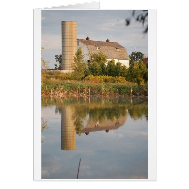 Cartão Barn Reeleito na Água (Frente)