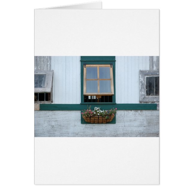 Cartão Barn-Window (Frente)