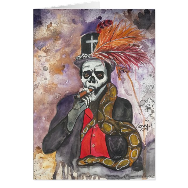 Cartão Baron Samedi Card (Frente)