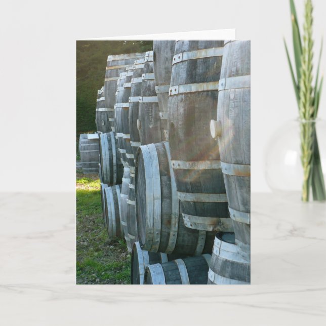 Cartão Barris Empilhados (Frente)