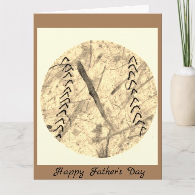 Cartão Baseball Favorito (Frente)