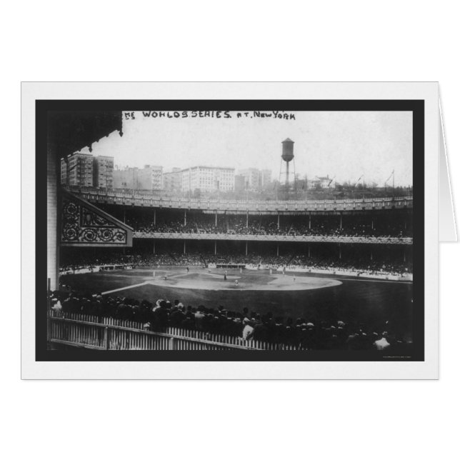 Cartão Baseball Série "Base" de Polo 1913 (Frente Horizontal)