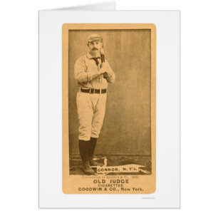 Cartão Basebol 1887 de Roger Connor