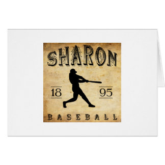 Cartão Basebol 1895 de Sharon Pensilvânia